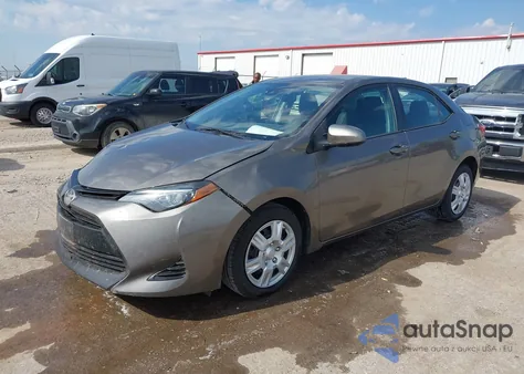 2019 Toyota Corolla Le из США, поврежденный, VIN 2T1BURHE7KC152125